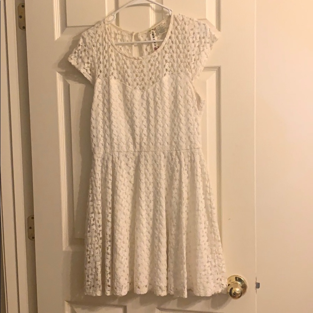 White dress